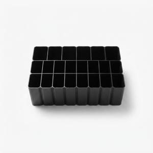 1개 대형 튼튼한 멀티 격자 코드 보관 트레이, 견고한 플라스틱 데스크탑 USB 케이블 정리함, 분리된 칸막이 전선 정리함, 충전 케이블 및 소형 전자 제품 보관을 위한 전용 보관 솔루션, 실용적인 데스크탑 정리 액세서리