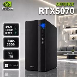 삼성 울트라7 RTX5070 컴퓨터 DM500THZ-UR7AB-RTX5070 Ultra7 32GB SSD1TB WIN11 고성능 게임 GPU