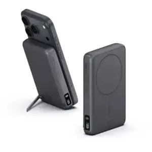 테온셀 Qi2 25W 맥세이프 초고속 무선 보조배터리 10000mAh QB610 그레이