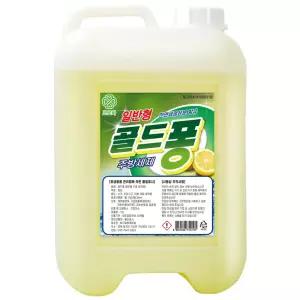 크로바 일반 골드퐁 주방세제 대용량 업소용 말통 13kg