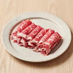 프레시누리 청정우 차돌박이 3초구이 샤브용 250g X 4팩