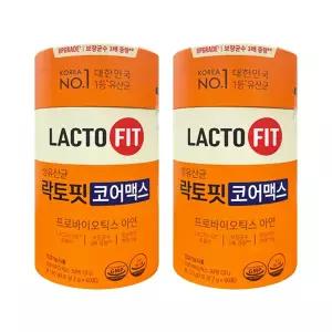 종근당건강 생유산균 락토핏 코어맥스 2g x 60포 2통 - BNS