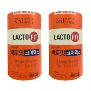 [종근당]종근당건강 락토핏 생유산균 코어맥스 2g 60포 2통HISM (42971648)