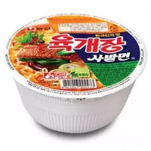 농심 육개장사발면 86gx24컵_