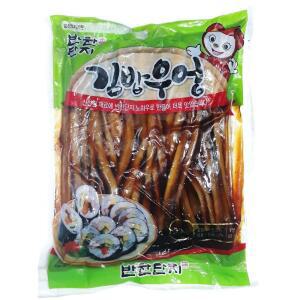 반찬단지 김밥 우엉 1Kg 10개 5mm 이강산닷컴