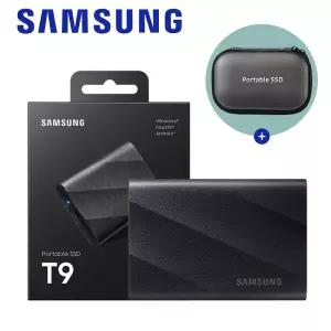 삼성전자 공식인증 포터블 외장SSD T9 4TB 4테라 MU-PG4T0B/WW 파우치 증정