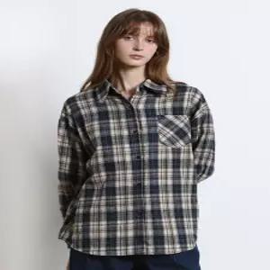 [(CRESSON)] 브리티시 체크 셔츠 재킷 (택가격 159000원)