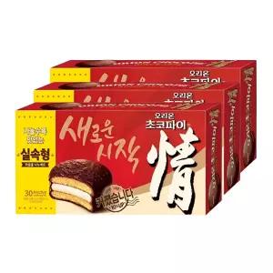 오리온 초코파이 정 1170g 3개