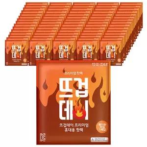 뜨겁데이 붙이는 핫팩 45g 안전인증 100매 / 최신제조