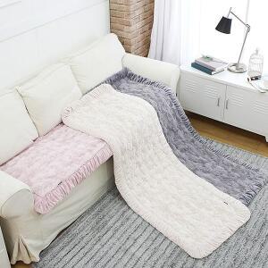 두두마켓 데일리 스판 극세사 쇼파방석 85x200 그레이