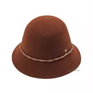 헬렌카민스키 FW24 여성 헬레네 클로슈햇 HAT51844 DEEP CUOIO