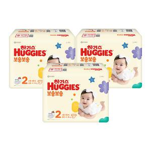 하기스 NEW 보송보송 밴드, 2단계 공용, 68매, 3팩, 1개 (204매)
