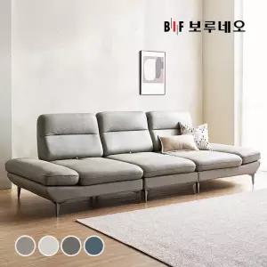 BIF 디에르 글로 스윙 천연통가죽 4인 소파