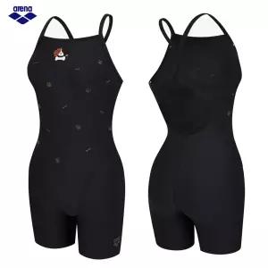 아레나 여자수영복 컬리팜 3부 반신 드롭백 A6SL1CE03