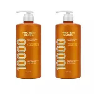 엘라스틴 프로틴클리닉 단백질 고영양 샴푸 1000ml 2개