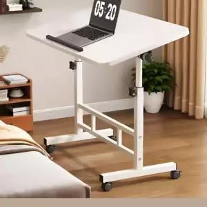 사이드 테이블 책상 접이식 각도 높이 조절 이동식 철재프레임 80X40 side table
