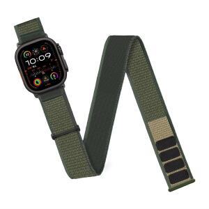 Apple Watch 밴드 용 트레일 루프 Ultra 2 49mm 40 41 45 38mm 나일론 완장/발목 팔찌 시리즈 9876 se S10
