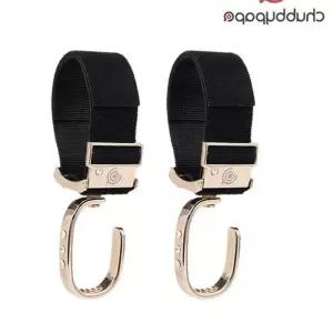 chubbypapa 유모차 핸들 메탈 큐빅 다용도 멀티후크 유모차걸이 p-9DA29 기저귀가방 가방홀더