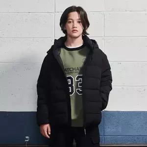 [보리보리/에꼴리에]남자 겨울이월 후드착탈베이직초경량점퍼(24D0101)