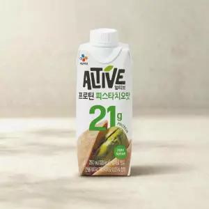 CJ제일제당 얼티브 프로틴 피스타치오맛 250ml 18개