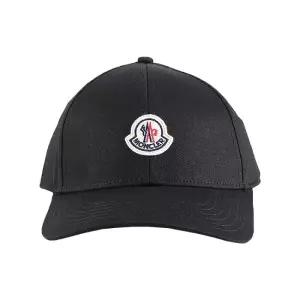 [몽클레르] 26FW 패치로고 개버딘 볼캡 (3B00037 04863 999)