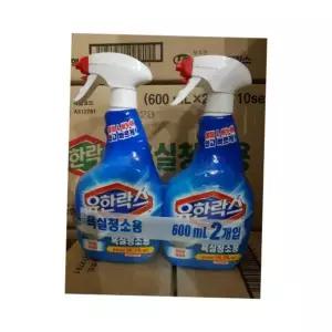 강력세정 유한락스 욕실청소용 기획 600ml+600ml