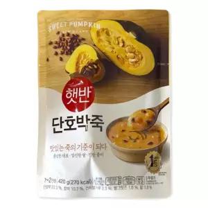 CJ 햇반 단호박죽 420g X 5개
