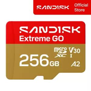 샌디스크 익스트림 고 마이크로 SD카드 QXGN 256기가 256GB 블랙박스 액션캠 닌텐도 게임용 메모리 ENL