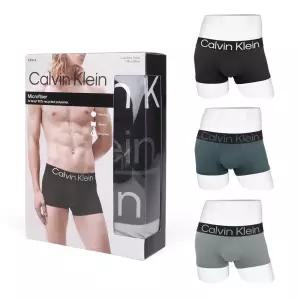 CK 언더웨어 남자 팬티 드로즈 3장세트 블랙 차콜 그레이 NP2607O