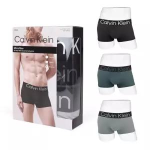 갤러리아 CK 언더웨어 남자 팬티 드로즈 3장세트 블랙 차콜 그레이 NP2607O