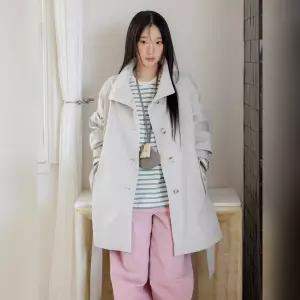 [올리브데올리브] 올리브데올리브하이넥 싱글 트렌치코트 OW6SR210