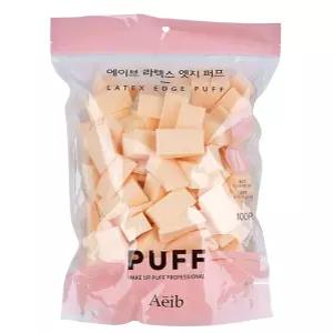 수앤서A2 퍼프 에이브 라텍스 엣지 100p PUFF 페이스소품 미용소품 생활
