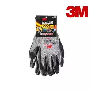 3M 프로그립 PG3000 통기성 라텍스 코팅 장갑