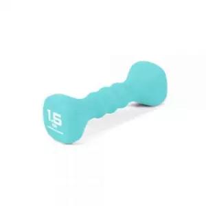 아령 컬러 피트니스 아이워너 네오프렌 헬스 트레이닝 민트 근력운동 1.5kg