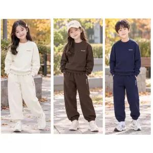 [블랙야크키즈](강남점)26FW 편안한 착용감과 스포티한 감성을 담은 백그래픽맨투맨상하세트[백그래픽 ...