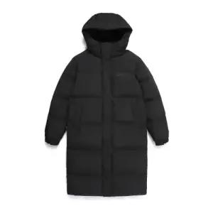 N254UDW861 카프라 롱기장 덕다운 점퍼 BLACK