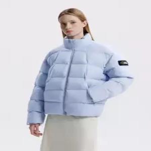 N254UPD903 오록스 스탠드넥 퀼팅 패딩 점퍼 LIGHT BLUE