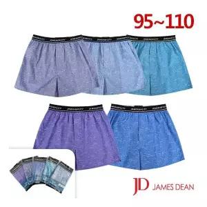 제임스딘 쾌적한순면 32수 남성트렁크팬티5종 JHMTZW05 95-1101028462
