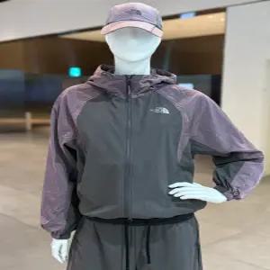 국내 정품 노스페이스화이트라벨 노스페이스 NJ3BS83J 화이트라벨 바람막이 여성 바리아 자켓 다크슬레이트