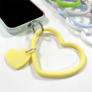 실리콘 핸드폰스트랩 손목 스트랩 핸드폰끈 휴대폰손목스트랩 스마트폰
