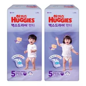 2025 하기스 맥스드라이 팬티 5단계 특대형 44매 1팩