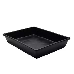 저면 관수 대형 플라스틱 트레이 3호 57x46cm 구멍x화분 사각