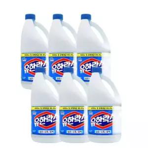 유한락스 레귤러 2L 6개