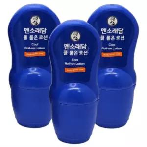맨소래담 쿨 롤온 로션 50ml 바르는 쿨링 3개