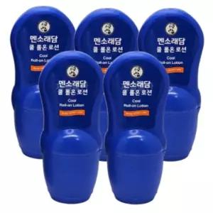 맨소래담 쿨 롤온 로션 50ml 바르는 쿨링 5개