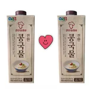 정식품) 간단요리사 진한 콩국물 950ml 12팩
