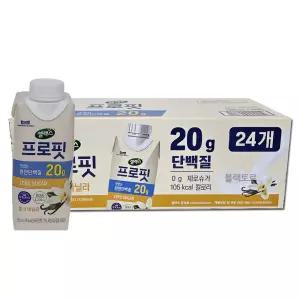 셀렉스 프로핏 밀크 바닐라 250ml X 24팩 단백질 음료