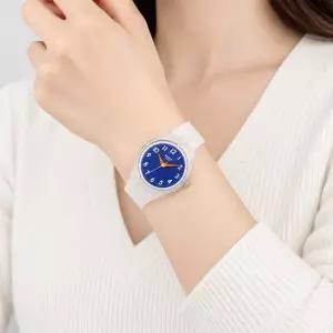 스와치 SWATCH LE108 ESSENTIALS THE GOLD WITHIN YOU 여성 우레탄시계