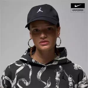 NIKE 조던 클럽 언스트럭처 커브 빌 모자 HQ1963-010 - LE1217280398