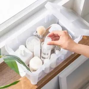 옷정리 수납 정리용품 정리수납용품 투명 공간정리 짐정리 방 심플 6L 205X325X170